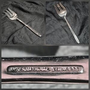 Vintage International Stainless Serving Fork 11” MCM Minimalist Scandinavian